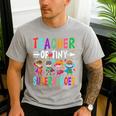 Teacher Of Tiny Superheroes Men's Casual T-Shirt Sport Grey Teacher Of Tiny Superheroes Men's Casual T-Shirt Sport Grey