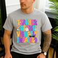 Teacher Of The Visually Impaired Blindness Awareness Men's Casual T-Shirt Sport Grey Teacher Of The Visually Impaired Blindness Awareness Men's Casual T-Shirt Sport Grey
