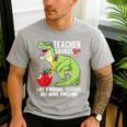Teachersaurus Rex Dinosaur Like A Normal Teacher Saurus Men's Casual T-Shirt Sport Grey Teachersaurus Rex Dinosaur Like A Normal Teacher Saurus Men's Casual T-Shirt Sport Grey