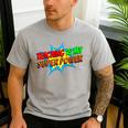 Teaching Is My Superpower Comic Back To School Teacher Men's Casual T-Shirt Sport Grey Teaching Is My Superpower Comic Back To School Teacher Men's Casual T-Shirt Sport Grey