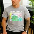 Tell Me About It Speech Language Pathology AAC Sped Teacher Men's Casual T-Shirt Sport Grey Tell Me About It Speech Language Pathology AAC Sped Teacher Men's Casual T-Shirt Sport Grey