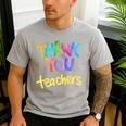 Thank You Teacher Appreciation Graduation Men Women Girls Kids Men's Casual T-Shirt Sport Grey Thank You Teacher Appreciation Graduation Men Women Girls Kids Men's Casual T-Shirt Sport Grey
