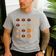 Thanksgiving Order Of Operations Turkey Quiz Math Teacher Men's Casual T-Shirt Sport Grey Thanksgiving Order Of Operations Turkey Quiz Math Teacher Men's Casual T-Shirt Sport Grey
