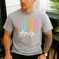Third Grade Girls Boys Teacher Team 3rd Grade Squad Men's Casual T-Shirt Sport Grey Third Grade Girls Boys Teacher Team 3rd Grade Squad Men's Casual T-Shirt Sport Grey