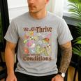 We All Thrive Under Different Conditions SPED Teacher Men's Casual T-Shirt Sport Grey We All Thrive Under Different Conditions SPED Teacher Men's Casual T-Shirt Sport Grey
