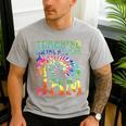 Tie Dye Teaching Social Studies Is My Jam Sunglasses Teacher Men's Casual T-Shirt Sport Grey Tie Dye Teaching Social Studies Is My Jam Sunglasses Teacher Men's Casual T-Shirt Sport Grey