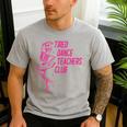 Tired Dance Teachers Club Dance Lover Men's Casual T-Shirt Sport Grey