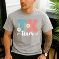 TK Team Back To School Teachers Students Team TK Men's Casual T-Shirt Sport Grey TK Team Back To School Teachers Students Team TK Men's Casual T-Shirt Sport Grey
