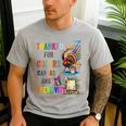 Turkey Thanksgiving Art Teacher Costume Tee For Artists Men's Casual T-Shirt Sport Grey