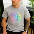 Vintage Are You Fall O Ween Directions Teacher Halloween Men's Casual T-Shirt Sport Grey