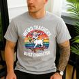 Weird Teachers Build Character Teacher Men's Casual T-Shirt Sport Grey Weird Teachers Build Character Teacher Men's Casual T-Shirt Sport Grey
