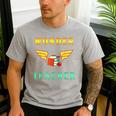 Wonder Teacher Instructor Professor Proud Literature Men Women Girls Kids T-Shirt Men's Casual T-Shirt Sport Grey