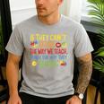 If They Can't Learn The Way We Teach Special Ed Teacher Men's Casual T-Shirt Sport Grey If They Can't Learn The Way We Teach Special Ed Teacher Men's Casual T-Shirt Sport Grey