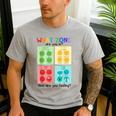 What Zone Are You In How Are You Feeling Teacher Men's Casual T-Shirt Sport Grey What Zone Are You In How Are You Feeling Teacher Men's Casual T-Shirt Sport Grey