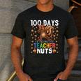 100 Days Of Driving My Teacher Nuts Dabbing Squirrel School Men's Casual T-Shirt Dark Grey 100 Days Of Driving My Teacher Nuts Dabbing Squirrel School Men's Casual T-Shirt Dark Grey