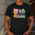 100 Days Of School Preppy 100th Day Of School Teachers Girls Men's Casual T-Shirt Dark Grey 100 Days Of School Preppy 100th Day Of School Teachers Girls Men's Casual T-Shirt Dark Grey