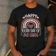100th Day Of 2nd Grade 100 Days Of School Teacher Men's Casual T-Shirt Dark Grey 100th Day Of 2nd Grade 100 Days Of School Teacher Men's Casual T-Shirt Dark Grey