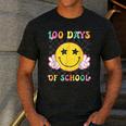 100th Day Of School Teacher Kids 100 Days Of School Men's Casual T-Shirt Dark Grey 100th Day Of School Teacher Kids 100 Days Of School Men's Casual T-Shirt Dark Grey