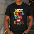 100th Day Of School Teachers Kids Child Happy 100 Days Men's Casual T-Shirt Dark Grey 100th Day Of School Teachers Kids Child Happy 100 Days Men's Casual T-Shirt Dark Grey