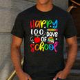 100th Day Of School Teachers Kids Girls Child Happy 100 Days Men's Casual T-Shirt Dark Grey 100th Day Of School Teachers Kids Girls Child Happy 100 Days Men's Casual T-Shirt Dark Grey