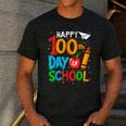 100th Day Of School Teachers Kids Happy 100 Days Men's Casual T-Shirt Dark Grey 100th Day Of School Teachers Kids Happy 100 Days Men's Casual T-Shirt Dark Grey