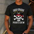 3rd Grade Pirate Crew Halloween Costume Student Teacher Men's Casual T-Shirt Dark Grey 3rd Grade Pirate Crew Halloween Costume Student Teacher Men's Casual T-Shirt Dark Grey