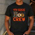 4th Grade Boo Crew Teacher Student Halloween Men's Casual T-Shirt Dark Grey 4th Grade Boo Crew Teacher Student Halloween Men's Casual T-Shirt Dark Grey