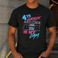 4th Grade Is My Jam Vintage 80s Boombox Teacher Student Men's Casual T-Shirt Dark Grey 4th Grade Is My Jam Vintage 80s Boombox Teacher Student Men's Casual T-Shirt Dark Grey