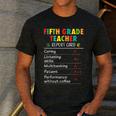 5th Grade Teacher Report Card Appreciation Men Women Men's Casual T-Shirt Dark Grey 5th Grade Teacher Report Card Appreciation Men Women Men's Casual T-Shirt Dark Grey