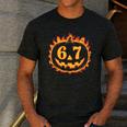6 7 Meme Halloween Pumpkin Costume For Student Teacher Men's Casual T-Shirt Dark Grey 6 7 Meme Halloween Pumpkin Costume For Student Teacher Men's Casual T-Shirt Dark Grey