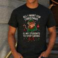 6-7 Students Saying 67 Xmas Six Seven Teacher Christmas Men's Casual T-Shirt Dark Grey 6-7 Students Saying 67 Xmas Six Seven Teacher Christmas Men's Casual T-Shirt Dark Grey