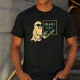 67 Teacher Halloween Skeleton Ghost Six Seven Meme Math Men's Casual T-Shirt Dark Grey