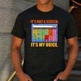 AAC Awareness AAC Teacher It's Not A Screen It's My Voice Men Women Men's Casual T-Shirt Dark Grey