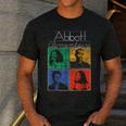 Abbott Elementary Colorful Pop Art Teachers TV Show Men's Casual T-Shirt Dark Grey Abbott Elementary Colorful Pop Art Teachers TV Show Men's Casual T-Shirt Dark Grey