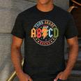 ABCD 3rd Grade Rocks Pencil Lightning Teachers Rock Boys Men's Casual T-Shirt Dark Grey ABCD 3rd Grade Rocks Pencil Lightning Teachers Rock Boys Men's Casual T-Shirt Dark Grey