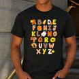 Alphabet Turkey Thanksgiving Costume Preschool Teacher Men Women Men's Casual T-Shirt Dark Grey Alphabet Turkey Thanksgiving Costume Preschool Teacher Men Women Men's Casual T-Shirt Dark Grey
