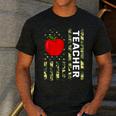 American Flag Camouflage Teacher Patriotic 4th Of July Men's Casual T-Shirt Dark Grey American Flag Camouflage Teacher Patriotic 4th Of July Men's Casual T-Shirt Dark Grey