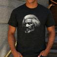 American History Frederick Douglass Teacher Men's Casual T-Shirt Dark Grey