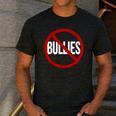 Anti Bullying No Bullies School Teacher Student Kindness Men's Casual T-Shirt Dark Grey Anti Bullying No Bullies School Teacher Student Kindness Men's Casual T-Shirt Dark Grey
