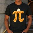 Apple Pi Pie Pun Math Teacher Pi Day 2020 Men's Casual T-Shirt Dark Grey