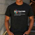 Art Teacher Definition Arts Artist Artistic Graphic For Men Women Girls Kids Men's Casual T-Shirt Dark Grey