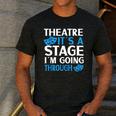 Theater Teacher Drama Teacher Theater Nerd Actor Men Women Kids Men's Casual T-Shirt Dark Grey