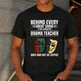 Theatre Teacher Drama Lover Theatre Mask Drama Teacher Men's Casual T-Shirt Dark Grey Theatre Teacher Drama Lover Theatre Mask Drama Teacher Men's Casual T-Shirt Dark Grey