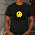 Autism Awareness Acceptance Special Education Teacher Kids Men's Casual T-Shirt Dark Grey