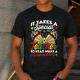 Autism Awareness Teacher Shirts It Takes A Special Teacher Men's Casual T-Shirt Dark Grey Autism Awareness Teacher Shirts It Takes A Special Teacher Men's Casual T-Shirt Dark Grey
