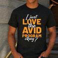 AVID Team Appreciation Essentials AVID Program Teacher Men's Casual T-Shirt Dark Grey