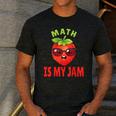 Back To School Math Is My Jam Math Teacher Men's Casual T-Shirt Dark Grey Back To School Math Is My Jam Math Teacher Men's Casual T-Shirt Dark Grey