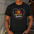 Back To School Tee ENL Teacher English New Language Squad Men's Casual T-Shirt Dark Grey Back To School Tee ENL Teacher English New Language Squad Men's Casual T-Shirt Dark Grey