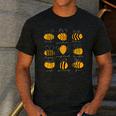 Bee Kind Positive Brave Happy Confident Humble Teacher Men's Casual T-Shirt Dark Grey Bee Kind Positive Brave Happy Confident Humble Teacher Men's Casual T-Shirt Dark Grey