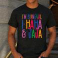 I Am Bilingual I Haha And Jaja Latina Latino Spanish Teacher Men's Casual T-Shirt Dark Grey I Am Bilingual I Haha And Jaja Latina Latino Spanish Teacher Men's Casual T-Shirt Dark Grey